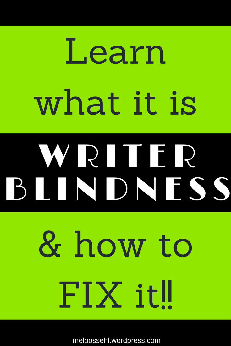 writer-blindness